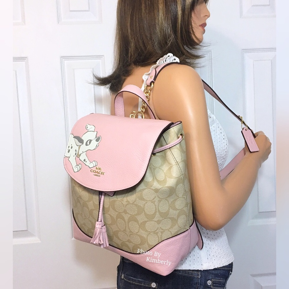Coach Disney Dalmatian Backpack Bag NWT - Picture 5 of 8